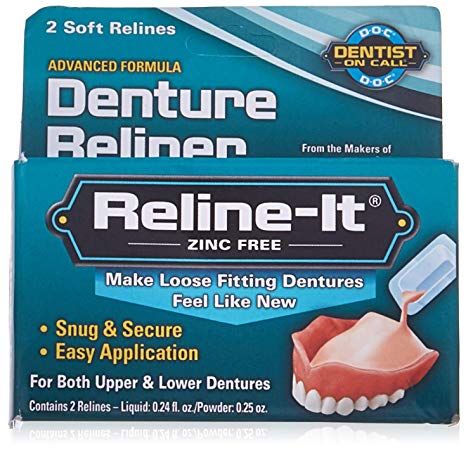 Dentemp Reline It Denture Reliner Kit