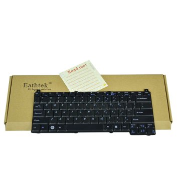 Eathtek New Laptop Keyboard for Dell Vostro 1310 1510 1320 1520 2510 Series Black US Layout, Compatible with part number J483C 0J483C (Note:The part# may be different)