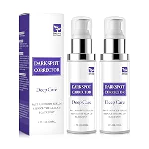 Dark Spot Remover For Face, 2-Pack Dark Spot Remover for Body, Dark Spot Corrector Glow Serum, Sun Spot and Age Dark Spot Remover, Rapid Tone Repair Retinol (2Pcs) ﻿