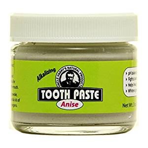 Uncle Harry's Fluoride Free Toothpaste - Anise (3 oz glass jar) … (2)