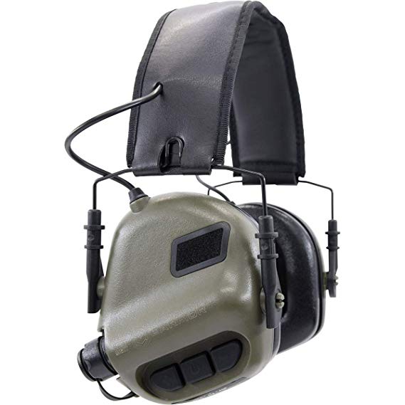 OPSMEN M31-MOD1 Sound Amplification Gun Shooting Noise Canceling Hearing Sport Protection Electronic Earmuff Classic Green Black Grey Pink Brown Tan Desert