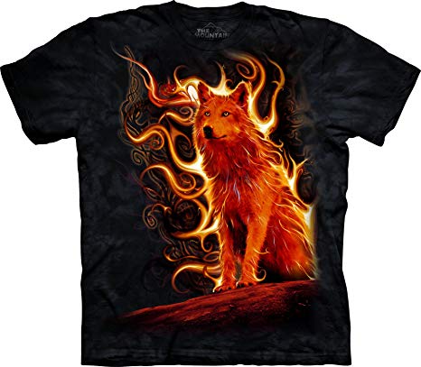 The Mountain Men's Phoenix Wolf T-Shirt