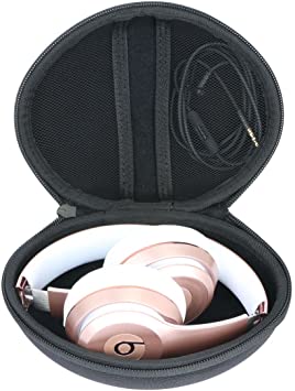 Hard Travel Case for Beats Dr. Dre Solo3 Solo2 Solo Pro Wireless On-Ear Headphones by co2CREA