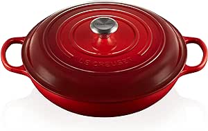 Le Creuset Enameled Cast Iron Signature Braiser, 5 qt. , Cerise