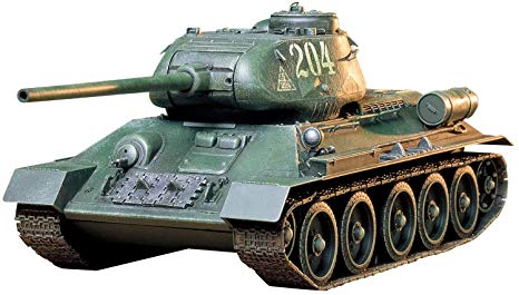 Tamiya 1/35 military miniature series No.138 Soviet army T34/85 in the tank plastic model 35138