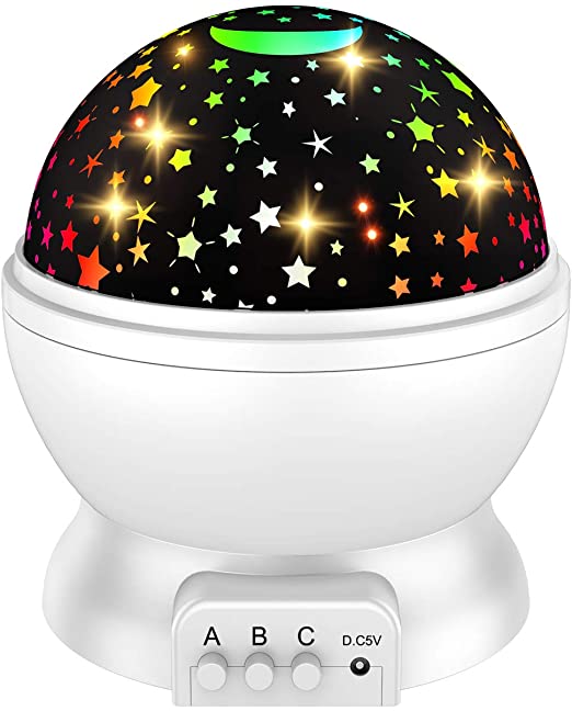 ATOPDREAM Autism Toys for Boys Age 2-10, Star Night Light for Kids Easter Gifts for Boys Age 2-10 Star Light Projector for Bedroom Toys for Boys Girls Age 2-10 Easter Basket Stuffers