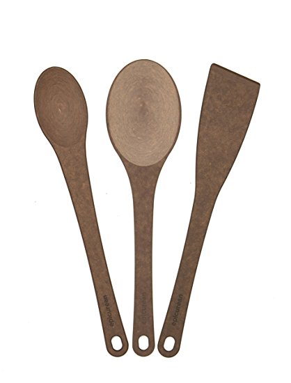 Epicurean Kitchen Series 3-piece Utensil Set, Nutmeg