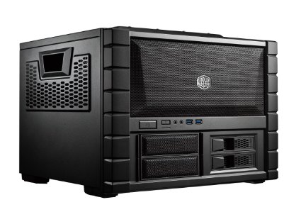 Cooler Master HAF XB EVO (HAF XB Rev. 2) - High Air Flow Cube Style ATX Computer Case with Removable Drive Cages and Dual 120mm XtraFlo Fans