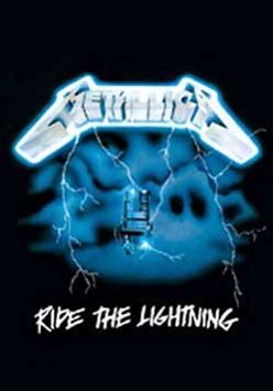 METALLICA POSTER Ride the Lightning RARE HOT NEW 24X36