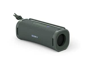 SONY ULT Field 1 Wireless Ultra Portable Bluetooth Compact Speaker with 12hrs of Battery Life IP67 Waterproof, Dustproof, Shockproof, Detachable Strap(ULT Button for Massive Bass)-Gray