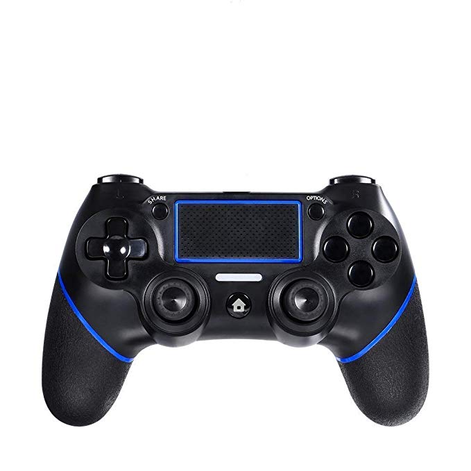 JAMSWALL PS4 Wireless Controller for Playstation 4, Professional PS4 Gamepad,Touch Panel Joypad with Dual Vibration, Instantly Timely Manner to Share Joystick