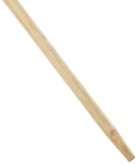 Rubbermaid Commercial Sanded Wood Handle with Tapered Tip, 54-Inch Overall Length, Natural (FG635200NAT)