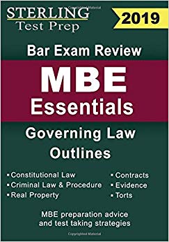 Sterling Test Prep Bar Exam Review MBE Essentials: Governing Law Outlines