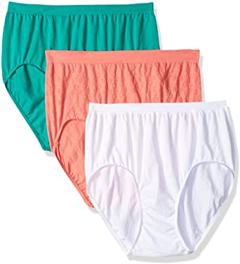 Bali Women's Comfort Revolution Brief Panty (3-Pack)