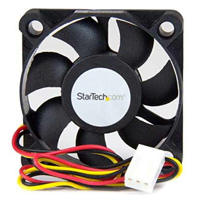 StarTech.com 50x10mm Replacement Ball Bearing Computer Case Fan TX3/LP4 Connector - 3 pin case Fan - TX3 Fan - 50mm Fan