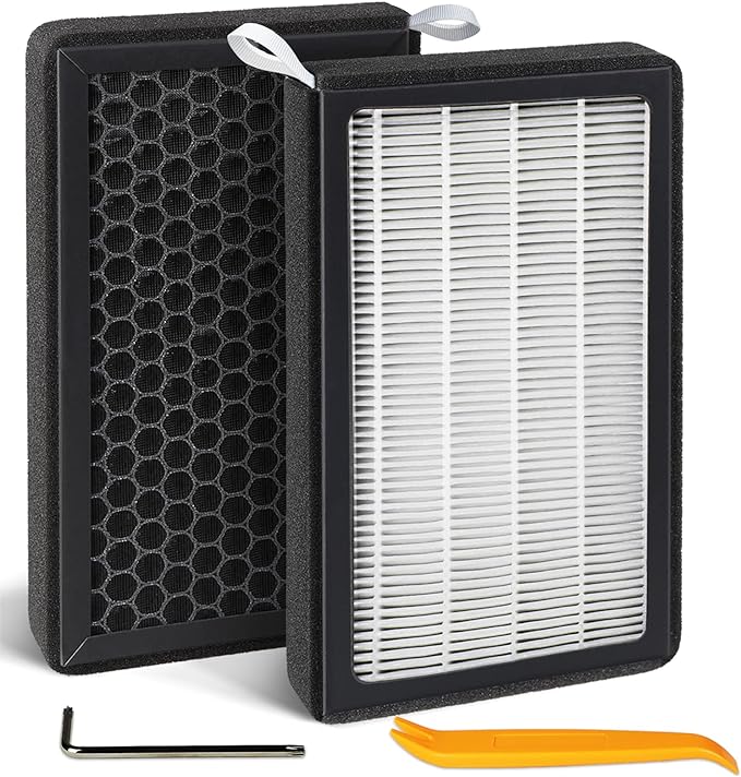 DPD Activated Carbon Air Filter for Tesla Model 3 Model Y – HEPA Tesla Model 3 Model Y Air Filter Accessories Replacement(2 Pack)