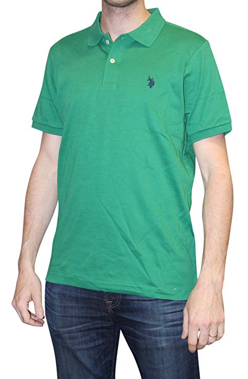 U.S. Polo Assn. Men's Solid Interlock Polo Shirt