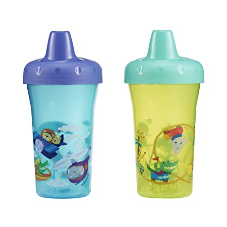 The First Years Simple Sippy Cup - 9oz, 2 pack, Blue and Green