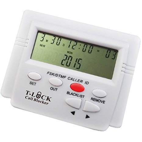 T-lock Incoming PRO Call Blocker with LCD Display and Blacklist by Pro Call Block