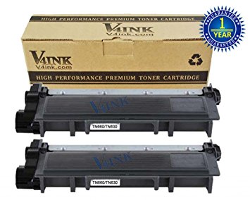 2 Packs V4INK ® Compatible TN660 TN630 Toner Cartridge For Brother MFC-L2700DW HL-L2340DW L2360DW L2300D L2720DW L2740DW L2380DW L2500D DCP-L2520DW L2540DW Printer Series
