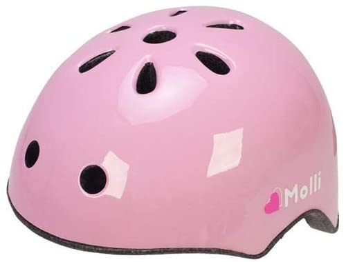 Raleigh Girls' Molli Children's Cycle Helmet, Pink, 50-54 cm