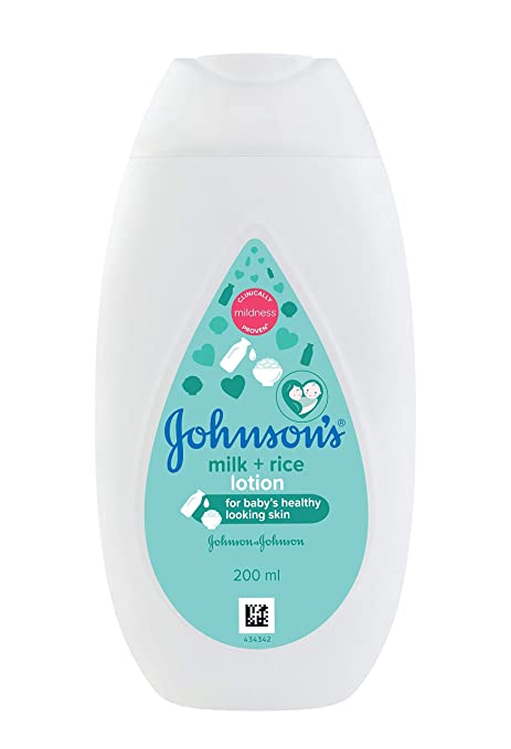 Johnson's Baby Milk and Rice Lotion (200ml)