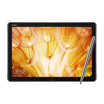Huawei MediaPad M5 Lite Android Tablet with 10.1" FHD Display, Octa Core, Quick Charge, Quad Harman Kardon-Tuned Speakers, WiFi Only, 3GB 32GB, M-Pen Lite Stylus Included, Space Gray (US Warranty)