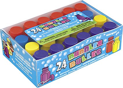Mini Party Bubbles Party Bag Fillers, Pack of 24