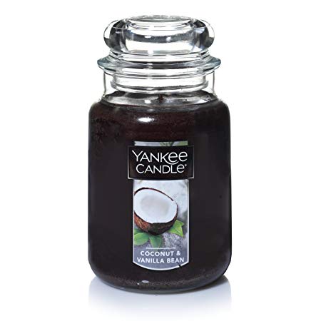 Yankee Candle Large Jar Candle, Coconut & Vanilla Bean