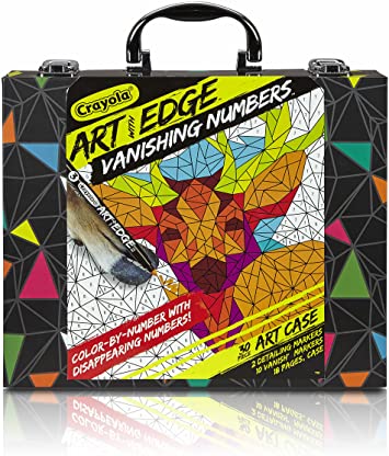 Crayola Art with Edge Vanishing Numbers Art Case Art with Edge