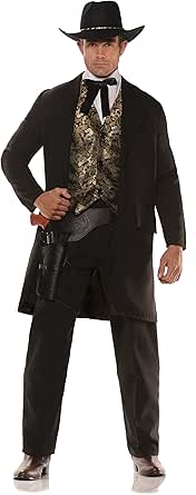 UNDERWRAPS Men's Western Costumes - The Gambler Black