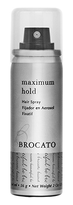 Brocato Maximum Hold Hair Spray Travel Size, 2 oz, by Beautopia Hair