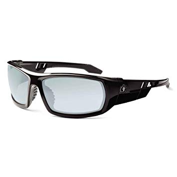 Ergodyne Skullerz Odin Anti-Fog Safety Glasses - Black Frame, In/Outdoor Lens