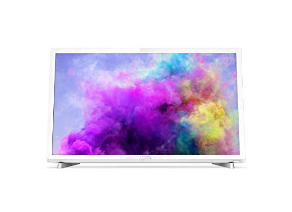 Philips 24PFT5603/05 24-Inch Full HD LED TV with Freeview HD - White (2018 Model)