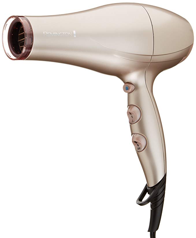 Remington Keratin Therapy Hair Dryer, Blow Dryer, Bronze, D8410