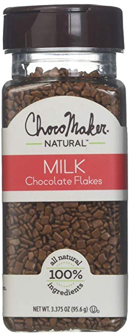 ChocoMaker R Natural Milk Chocoflakes 3.375oz