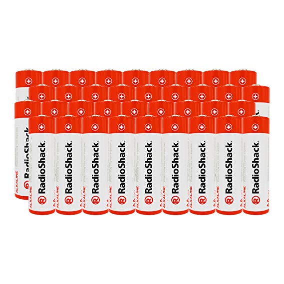 RadioShack AA Alkaline Batteries (36-Pack)