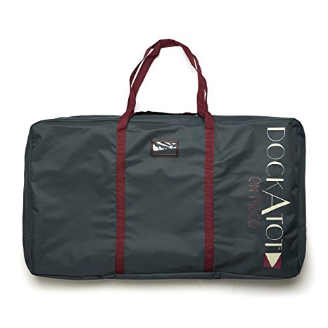 DockATot Grand Transport Bag (Midnight Teal) - The Perfect Travel Companion for your DockATot - Fits All Grand Docks