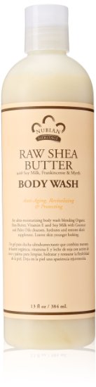 Nubian Heritage Raw Shea Butter Body Wash 13 oz