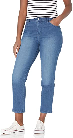 Gloria Vanderbilt Women's Amanda Classic High Rise Tapered Jean