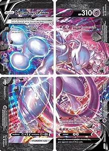 Mewtwo V-Union - Pokemon 4 Card Lot - Complete Set SWSH159