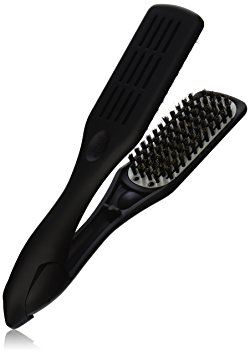 Denman Thermoceramic Straightening Brush with Boar Bristle, Model D7, Ceramic Plates, Boar Bristle