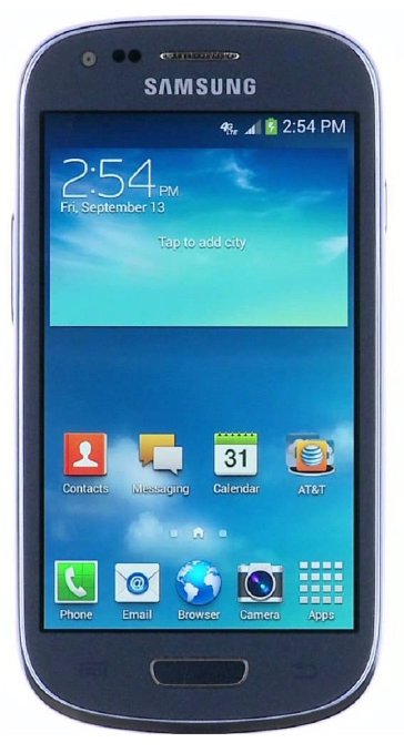 Samsung Galaxy S3 Mini G730A Unlocked Cellphone, Blue