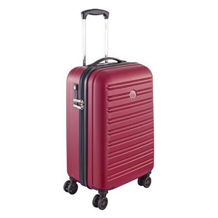 Delsey Paris Segur Hand Luggage, 55 cm, 43 liters, Red (Rouge)