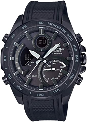 Casio Men's Tough Solar Edifice Smartphone Link Bluetooth Stainless Steel Watch