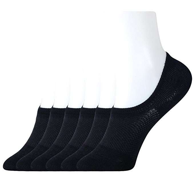 OMLADI Womens No Show Low Cut Liner Socks Casual Socks Non Slip