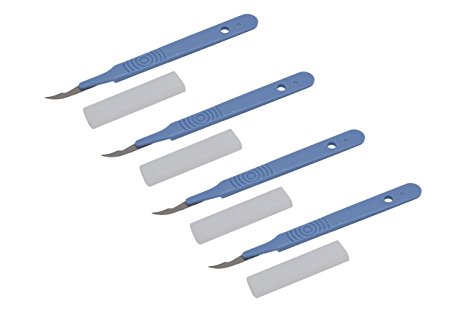 4 Pack of 5" Razor Sharp Surgical Seam Rippers/Seam Cutters (4 Cutters)