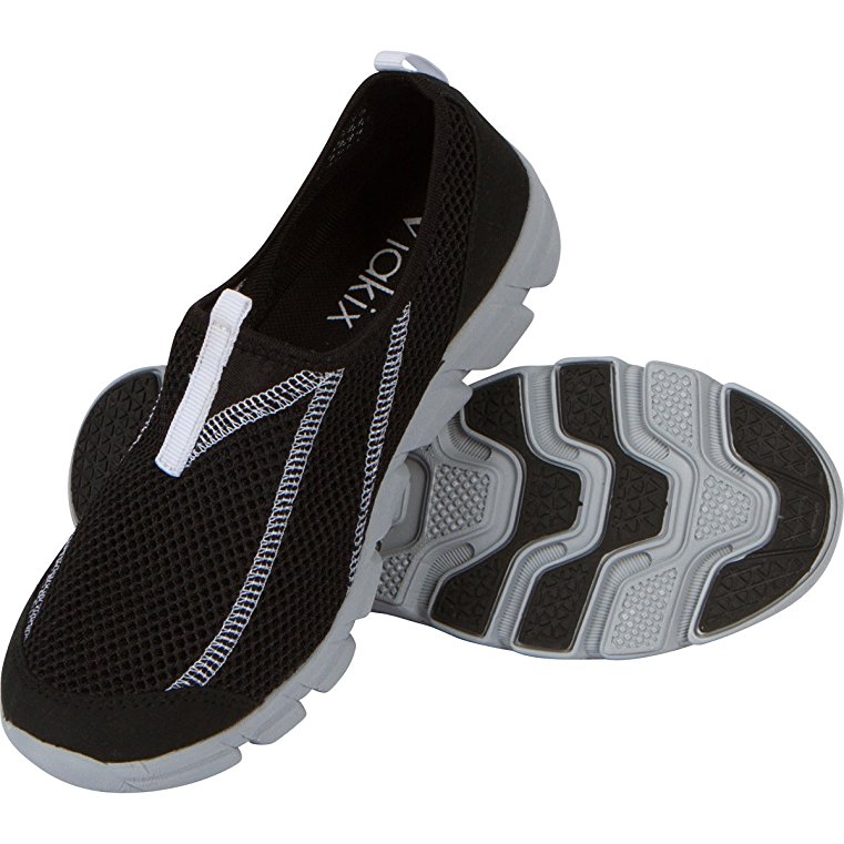 Viakix Womens Water Shoes - Comfortable Stylish Mesh Aqua Sneakers –Swim, Pool, Beach Shoes For Women