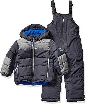 OshKosh B'Gosh Baby Boys' Little Ski Jacket and Snowbib Snowsuit Set
