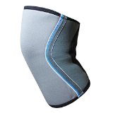 Knee Support Brace - Neoprene Compression Sleeve - Great for Running Lifting Walking